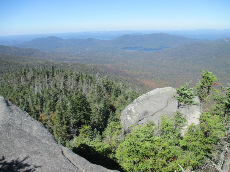 View from overlook about a tenth of a mile from summit